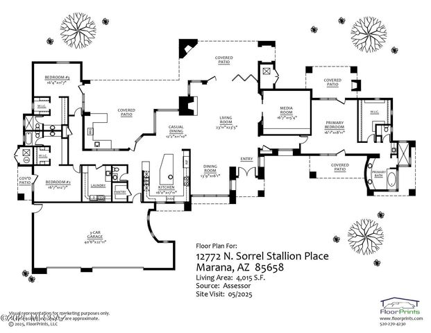12772 N Sorrel Stallion Place, Marana, AZ 85658