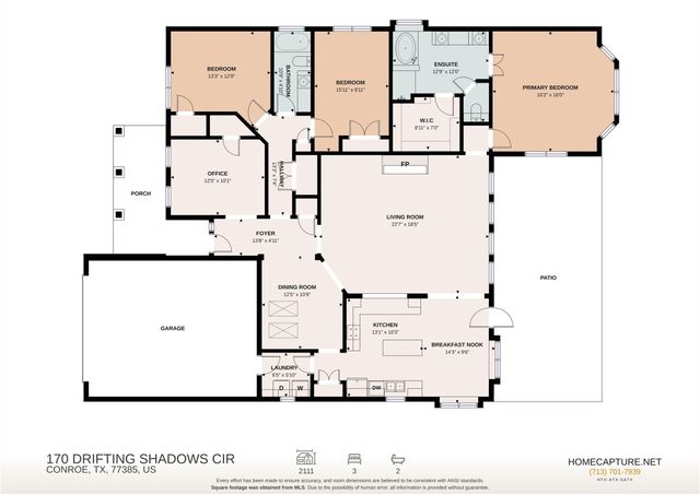 170 W Drifting Shadows Circle, Conroe, TX 77385