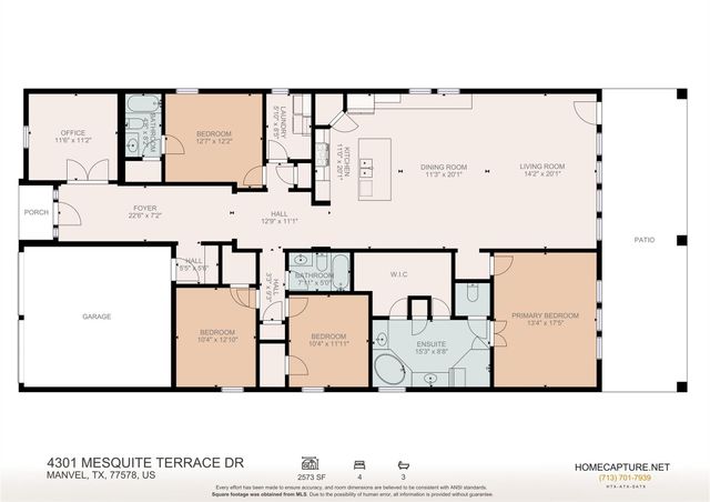 4301 Mesquite Terrace Drive, Manvel, TX 77578