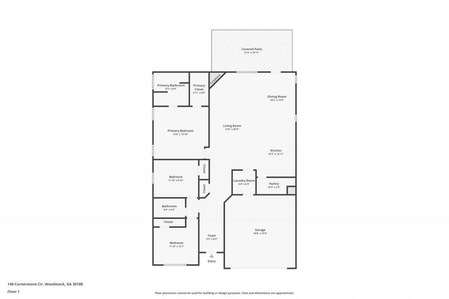 148 Cornerstone Circle, Woodstock, GA 30188