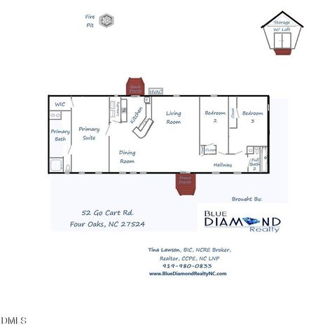 52 Go Cart Road, Four Oaks, NC 27524