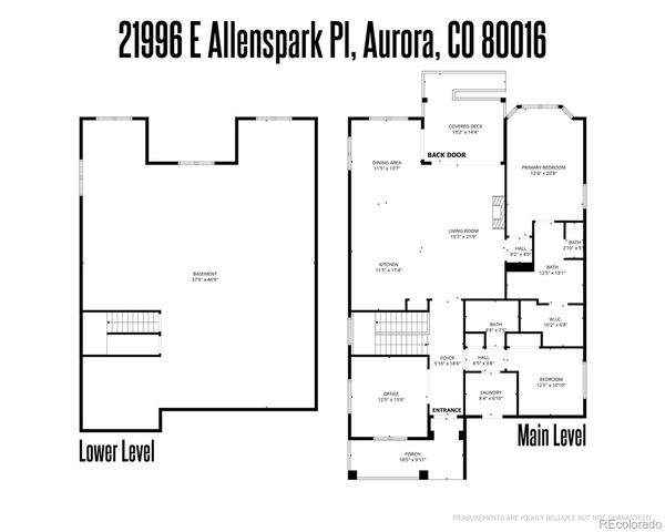 21996 E Allenspark Place, Aurora, CO 80016