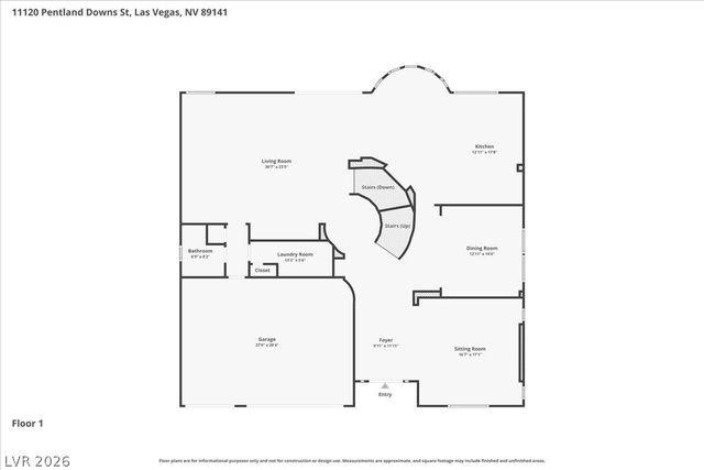11120 Pentland Downs Street, Las Vegas, NV 89141