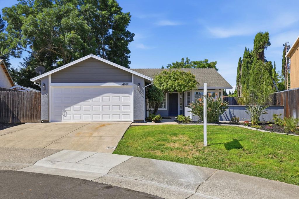 4812 Clarity Court, Sacramento, CA 95842