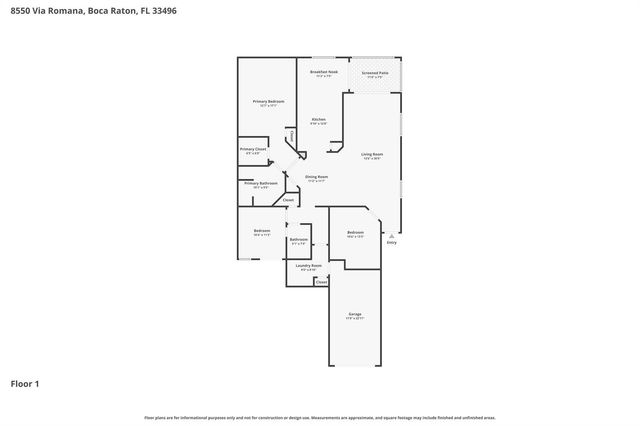 8550 Via Romana 1, Boca Raton, FL 33496