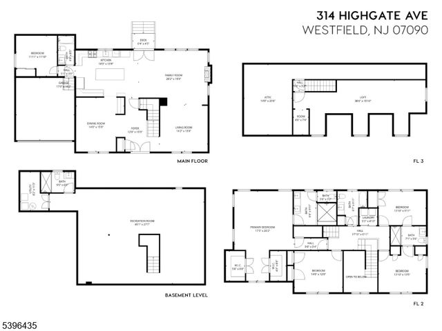 314 Highgate Ave, Westfield Town, NJ 07090