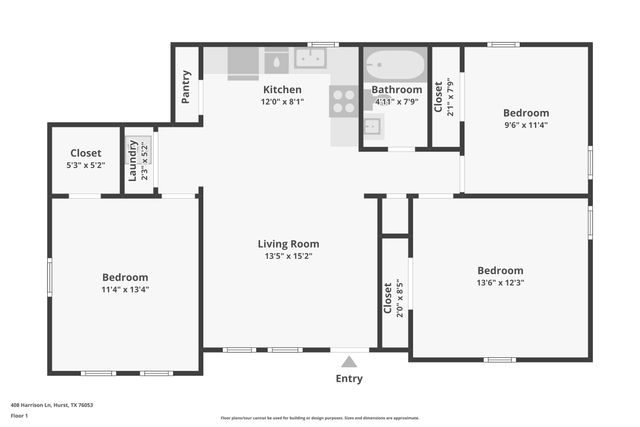 408 Harrison Lane, Hurst, TX 76053