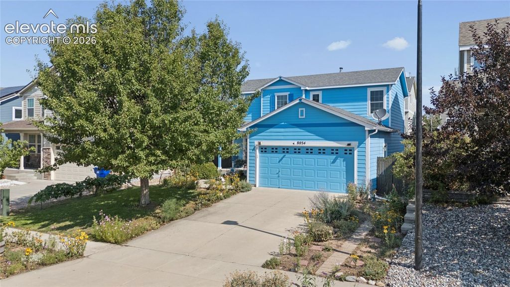 8034 Brittinger Way, Colorado Springs, CO 80951 — exterior