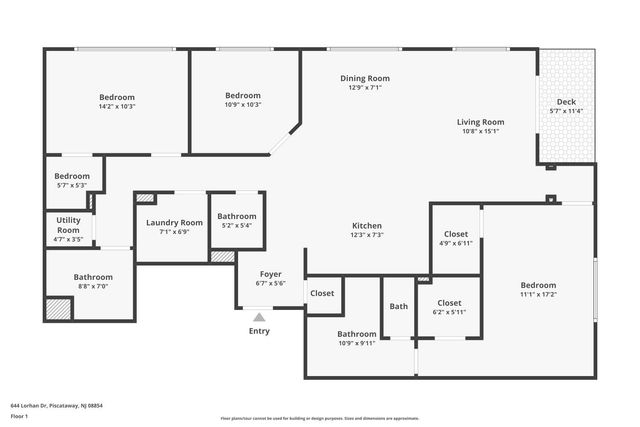 644 Lorhan Drive, Piscataway, NJ 08854