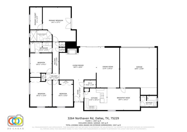 3264 Northaven Road, Dallas, TX 75229