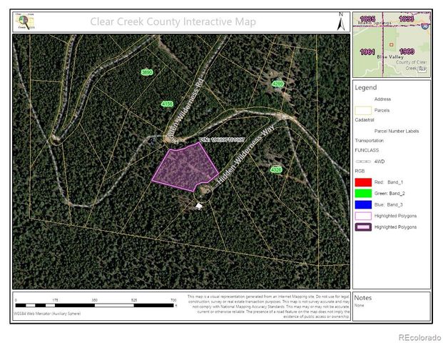 Lot 18 Hidden Wildernes Road, Idaho Springs, CO 80461
