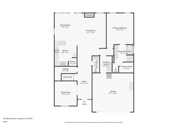1910 Bentwood Court, Grapevine, TX 76051