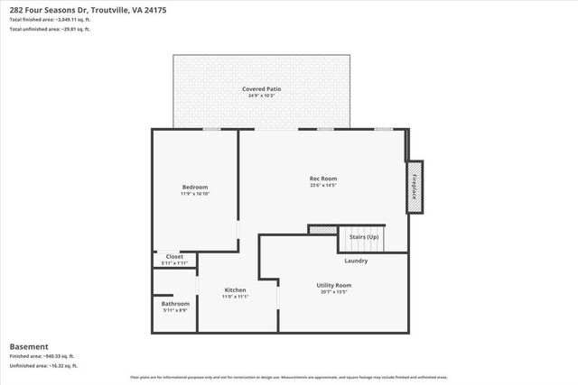 282 Four Seasons DR, Troutville, VA 24175