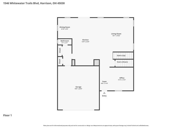 1546 Whitewater Trails Boulevard, Harrison, OH 45030