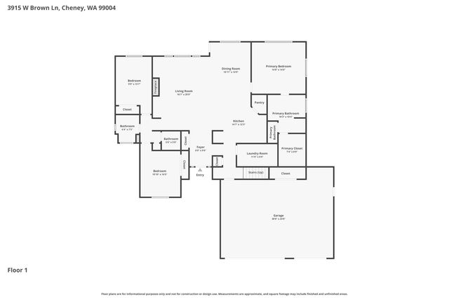 3915 W Brown Ln, Cheney, WA 99004