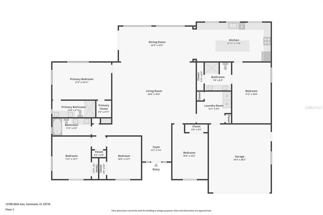 13700 86TH AVENUE, Seminole, FL 33776