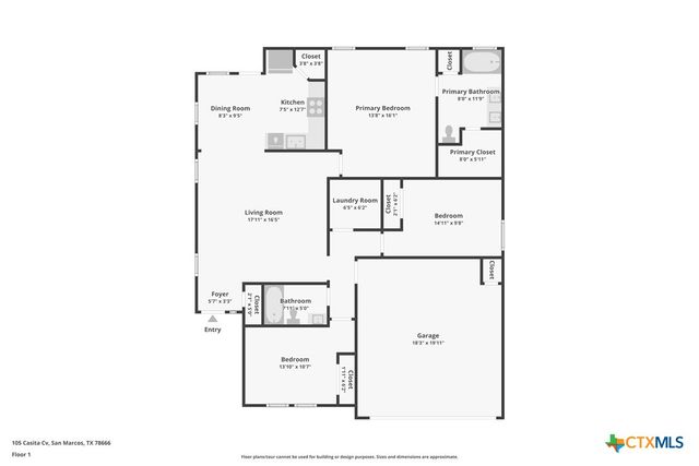 105 Casita Cove, San Marcos, TX 78666