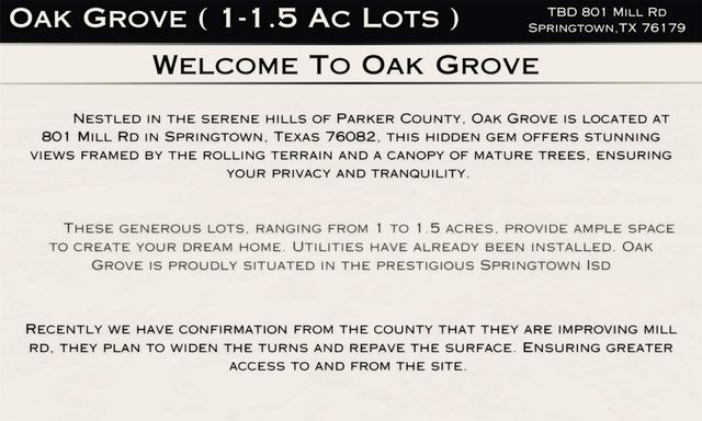 612 Tay Tay Way, Springtown, TX 76082
