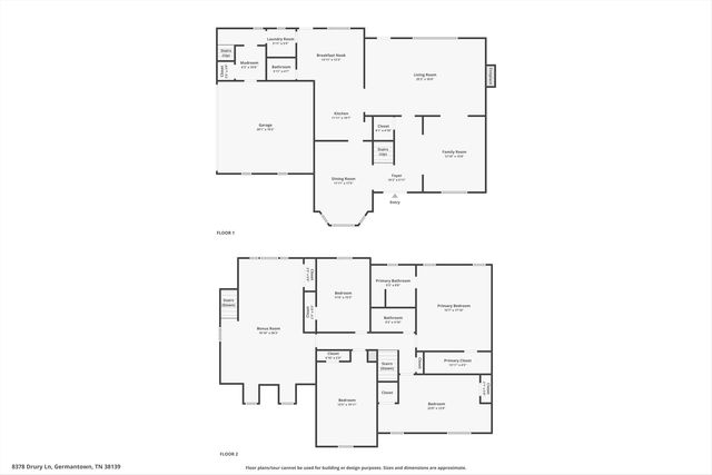 8378 DRURY LN, Germantown, TN 38139