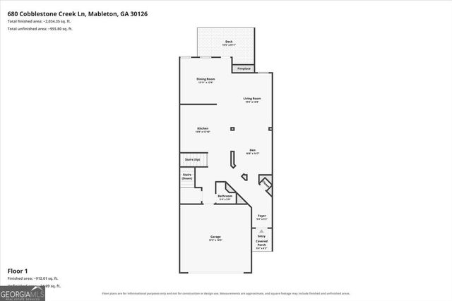 680 Cobblestone Creek Lane 3, Mableton, GA 30126