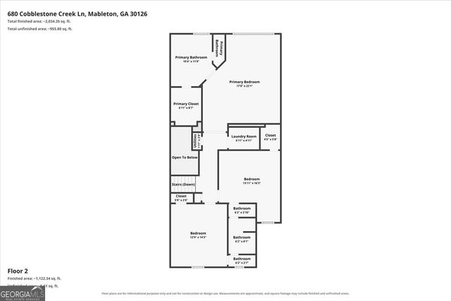 680 Cobblestone Creek Lane 3, Mableton, GA 30126