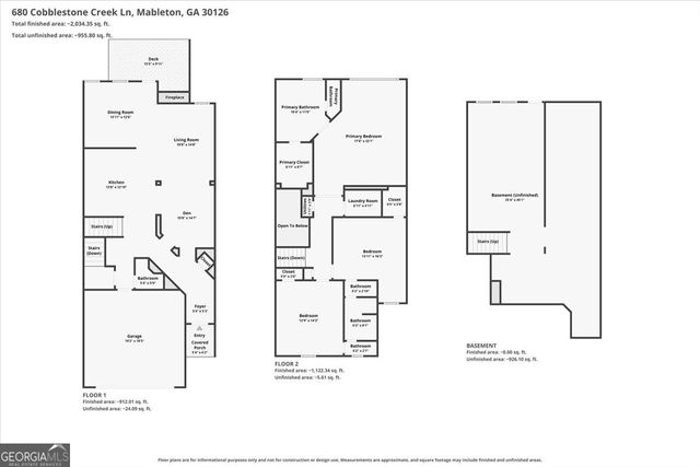 680 Cobblestone Creek Lane 3, Mableton, GA 30126