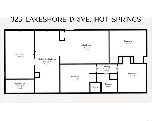 323 Lakeshore Drive, Hot Springs, AR 71913
