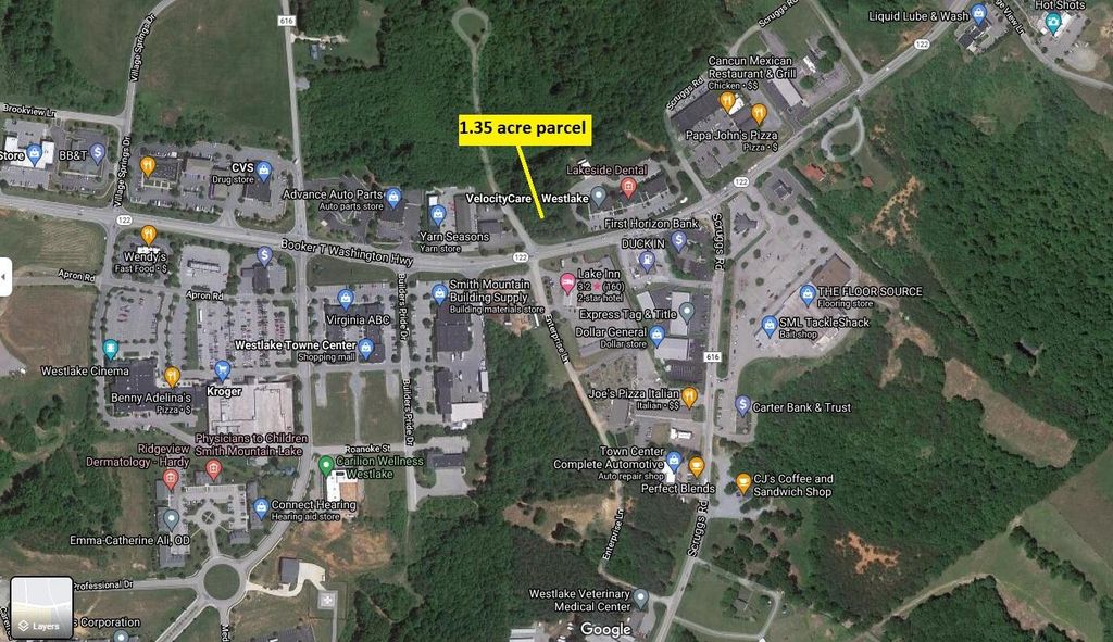 0 Booker T Washington Hwy, Hardy, VA 24101