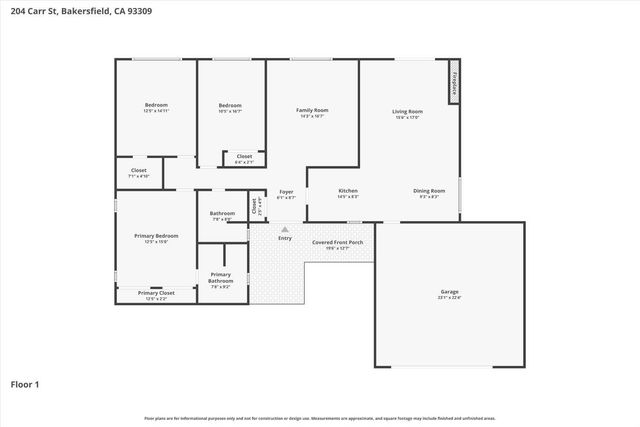 204 Carr Street, Bakersfield, CA 93309