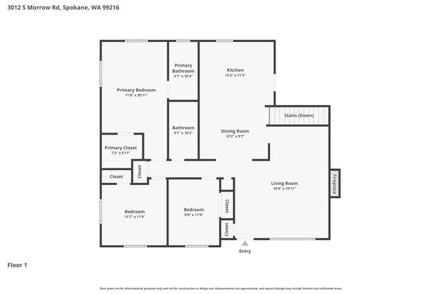3012 S Morrow Rd, Spokane Valley, WA 99216
