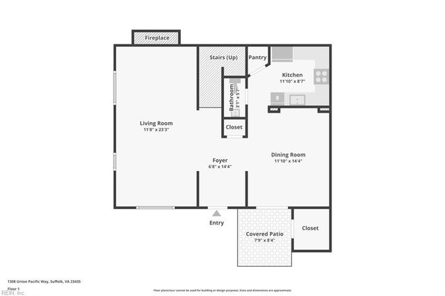 1308 Union Pacific WAY, Suffolk, VA 23435