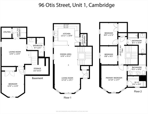 96 Otis St 1, Cambridge, MA 02141