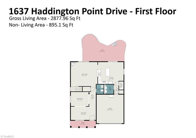 1637 Haddington Point Drive, Kernersville, NC 27284