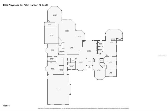 1306 PLAYMOOR DRIVE, Palm Harbor, FL 34683
