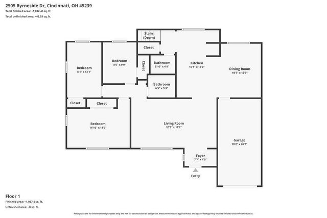 2505 Byrneside Drive, Colerain Twp, OH 45239