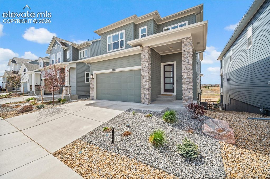 8860 Frolic View, Colorado Springs, CO 80924 — exterior