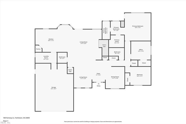 100 Fairway LN, Yorktown, VA 23693