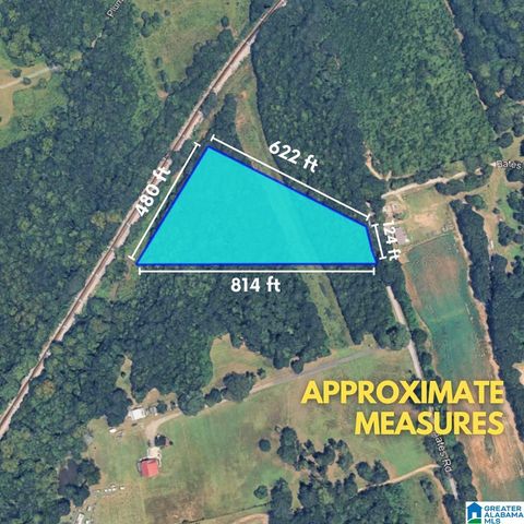 0 BATES ROAD, Vincent, AL 35178