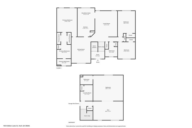 105 Hidden Lake Court, Hull, GA 30646