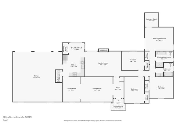 109 Knoll Ln, Hendersonville, TN 37075