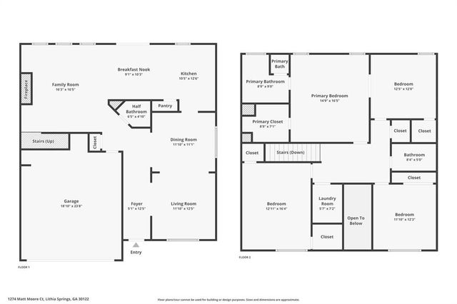 1274 Matt Moore Court, Lithia Springs, GA 30122