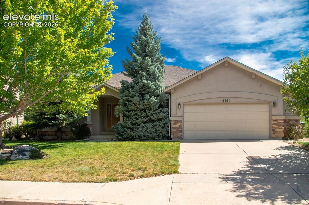 6151 Treeledge Drive, Colorado Springs, CO 80918 — exterior