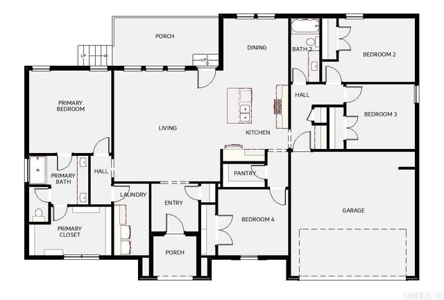 108 Scenic Ridge Drive, Maumelle, AR 72113