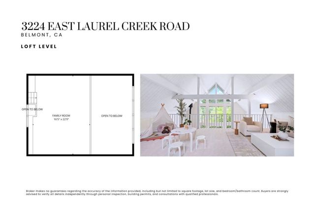 3224 E Laurel Creek Road, Belmont, CA 94002