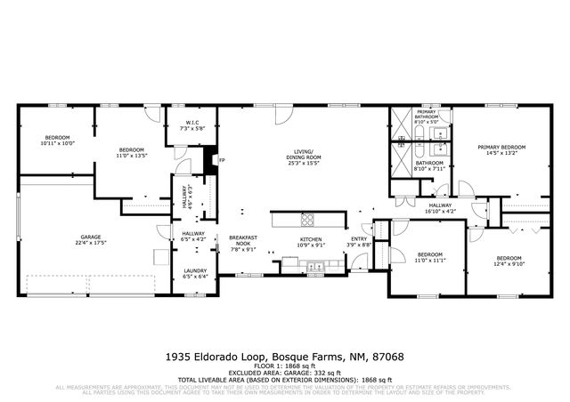 1935 El Dorado Loop, Bosque Farms, NM 87068