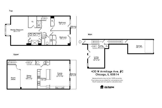 430 W Armitage Avenue C, Chicago, IL 60614