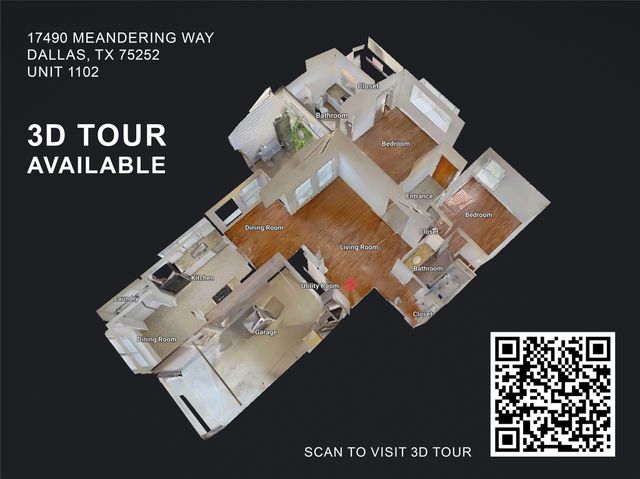 17490 Meandering Way 1102, Dallas, TX 75252