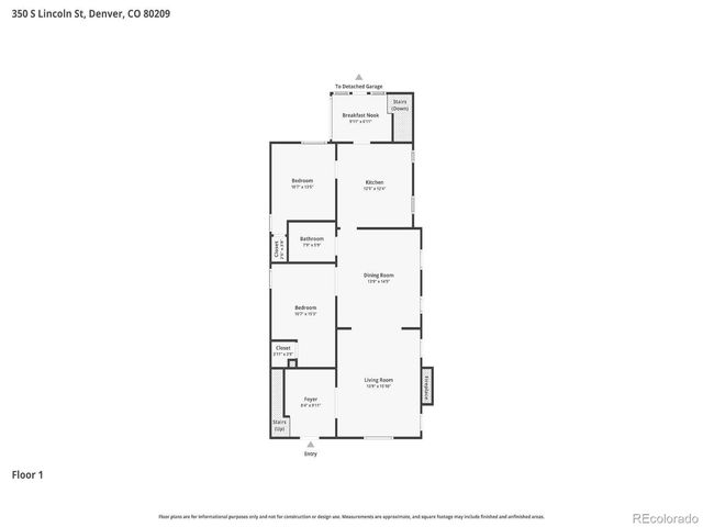 350 S Lincoln Street, Denver, CO 80209