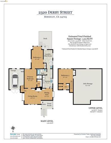 2320 Derby St, Berkeley, CA 94705