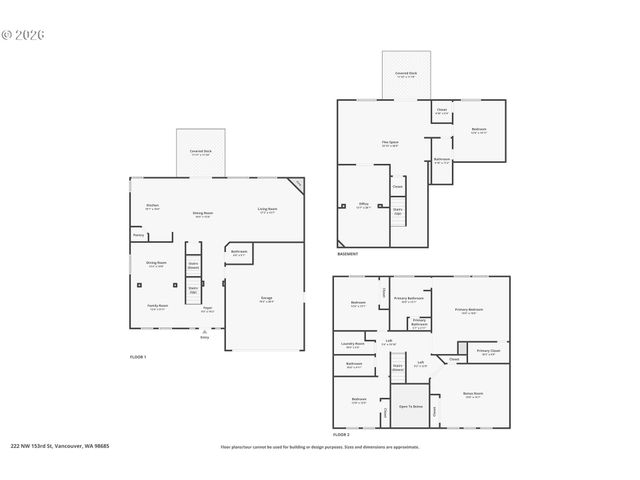 222 Nw 153RD St, Vancouver, WA 98685